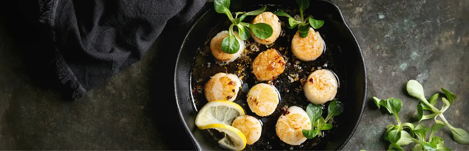 Scallops with Apple Pan Sauce – Alaskan King Crab Co.