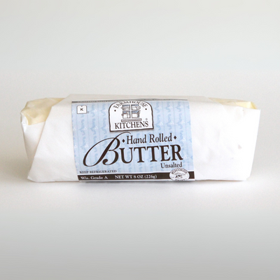Hand Rolled Unsalted Butter