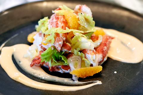 Alaskan King Crab Salad with Red Clay Aioli