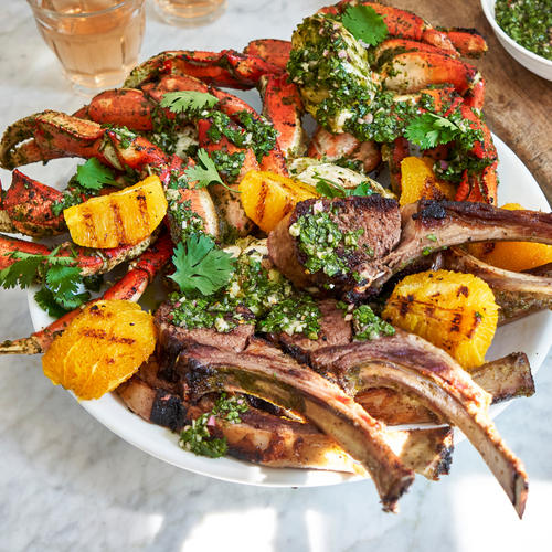 Lamb and Dungeness Crab Surf and Turf