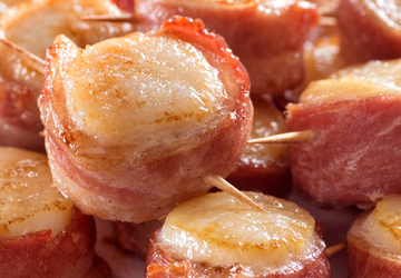 Bacon-Wrapped Scallops