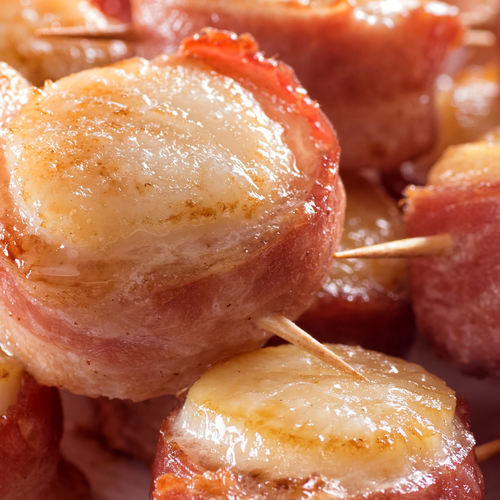 Bacon-Wrapped Scallops