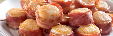 Bacon-Wrapped Scallops