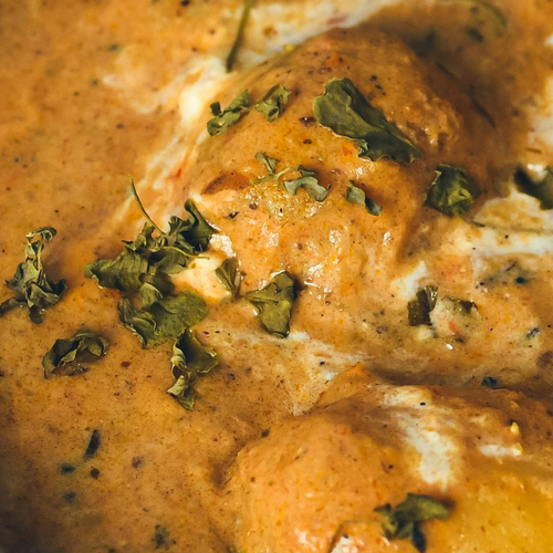 Coconut Milk Curry Prawns