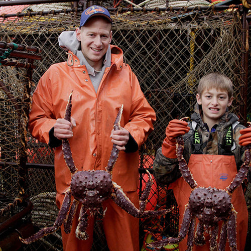 Fishing for Alaska King Crab