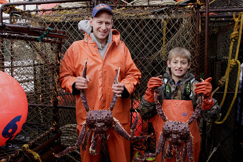 Fishing for Alaska King Crab