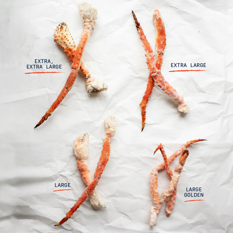 Golden King Crab Legs