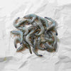 Caledonia blue prawns on parchment paper 
