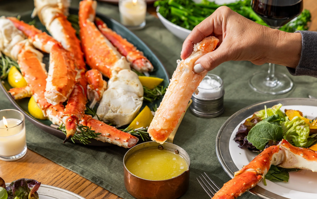 Large Red King Crab Legs