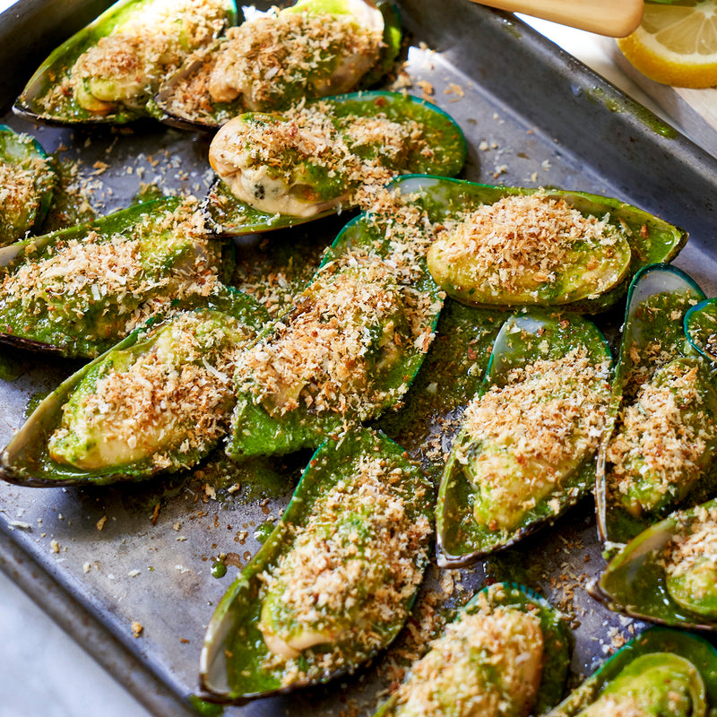 Greenshell Mussels (Half Shell)