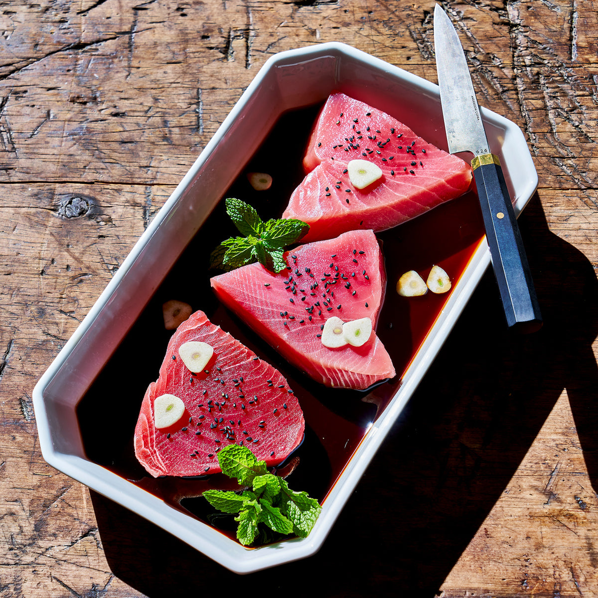 Yellowfin Tuna Ahi Tuna Sushi Grade Tuna Alaskan King Crab