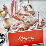 Unboxing King Crab Legs