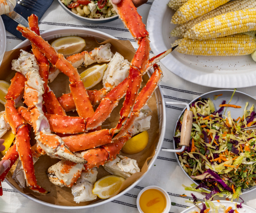 Extra Large King Crab Legs + 1 LB FREE