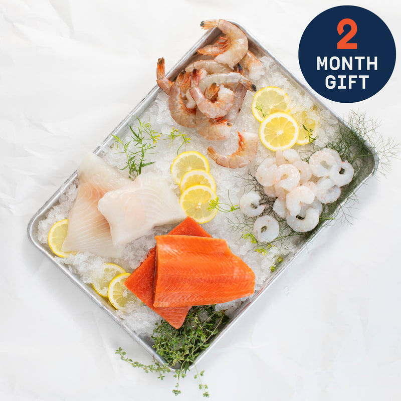 Seafood & Shellfish Box - 2 Month Gift