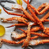 Large Golden King Crab Legs, Ramekins, Butter, & Mr. Stick's Seafood Seasoning Bundle